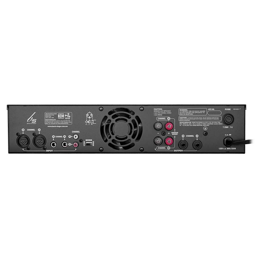 Backstage Amplificador De Potencia Mx4 400 Watts - Image 3
