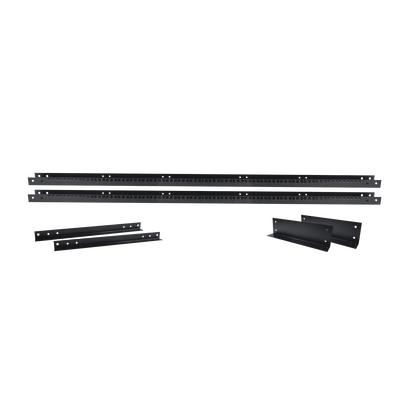 Rack de 2 Postes, Estándar 19", 45 Unidades, Fabricado en Acero, Base "L" para Anclar a Piso. - Image 2
