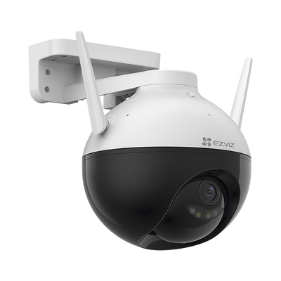 PT IP 2 Megapíxel / Wi-Fi / Detección Humana / Seguimiento Inteligente / Visión Nocturna en Color / Cobertura Visual 360° / Notificación Push / Ranura para Memoria
