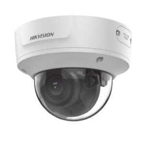 Domo IP 4 Megapixel / Lente Mot. 2.8 a 12 mm / 40 mts IR EXIR / IP67 / IK10 / WDR 120 dB / PoE / Videoanaliticos (Filtro de Falsas Alarmas) / Ultra Baja Iluminación / Entrada y Salida de Audio y Alarma