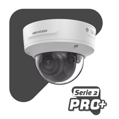 Domo IP 8 Megapixel / Lente Mot. 2.8 a 12 mm / 40 mts IR EXIR /Exterior IP67 / IK10 / WDR 120 dB / PoE / Videoanaliticos (Filtro de Falsas Alarmas) / Ultra Baja Iluminación / Entrada y Salida de Audio y Alarma - Image 2
