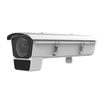 Cámara Tipo Box de 2MP / Lente 3.8- 16 mm / DarkFighter / Con Gabinete / IK10 / IP66 / Detección de Rostros