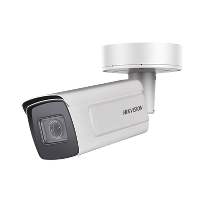 (Reconocimiento de Marca, Modelo, Color, Placa) Bala IP 4 Megapixel / Lente Mot. 8 a 32 mm / ANPR / Reconocimiento y Captura de Placas Vehiculares / WDR 140 dB / IP67 / IK10 / 100 mts IR EXIR