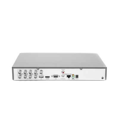 (ACUSENSE / Evita Falsas Alarmas) DVR 4 Megapixel / 8 Canales TURBOHD + 4 Canales IP / 1 Bahía de Disco Duro / Audio por Coaxitron / Salida de Vídeo en Full HD - Image 5