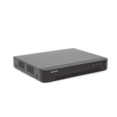 (ACUSENSE / Evita Falsas Alarmas) DVR 4 Megapixel / 8 Canales TURBOHD + 4 Canales IP / 1 Bahía de Disco Duro / Audio por Coaxitron / Salida de Vídeo en Full HD - Image 3
