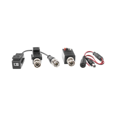 Kit de TRANSCEPTORES DE VIDEO DE LARGO ALCANCE / 320 Metros / Resolución 720P y 1080P / Cat 5e/6 / Compatible con cámaras HD-TVI/CVI/AHD/CVBS / Alimente solo el Receptor / Protección Interconstruida contra sobretensión. - Image 2