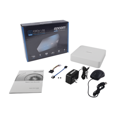 DVR 8 Canales 2 Megapixel (1080p) Lite / 8 Canales TURBOHD + 2 Canales IP / 1 Bahía de Disco Duro / H.264+ / 1 Canal de Audio / Salida de vídeo Full HD - Image 6