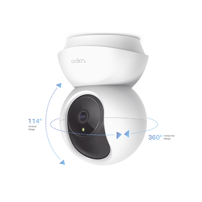 Cámara IP Wi-Fi para hogar, 2 megapixel, audio doble vía, visión nocturna, notificación Push, acepta memoria Micro SD de para grabación. - Image 2
