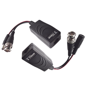 Kit de transceptores activos TURBO HD. Convierte 36/24 Vcc a 12 Vcc regulados, a través de cable UTP Cat5e / 6. Transmision de 200 m (Revisar tabla de resoluciones )