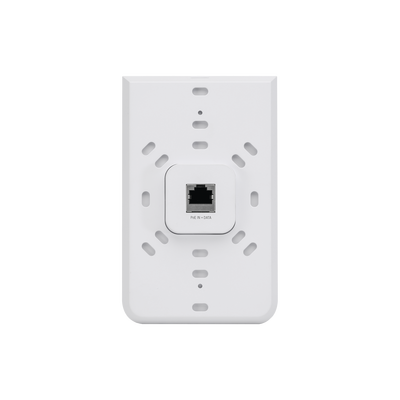 Access Point UniFI doble banda cobertura 180º, MI-MO 2x2 diseño placa de pared con dos puertos adicionales, hasta 100 usuarios Wi-Fi - Image 2