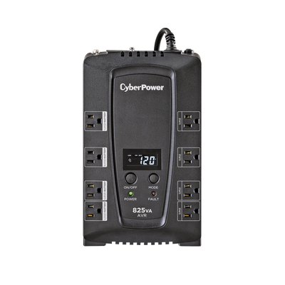 UPS de 825 VA/450 W, Topología Línea Interactiva, Entrada 120 Vca NEMA 5-15P, Tipo Gabinete Compacto, Con 8 Tomas NEMA 5-15R - Image 2