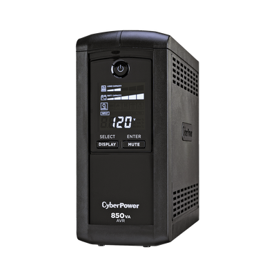 UPS de 850 VA/510 W, Topología Línea Interactiva, Entrada 120 Vca NEMA 5-15P, Tipo Mini Torre, Con 9 Tomas NEMA 5-15R - Imagen 3