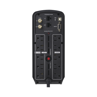 UPS de 850 VA/510 W, Topología Línea Interactiva, Entrada 120 Vca NEMA 5-15P, Onda Senoidal Pura, Tipo Torre, Con 10 Tomas NEMA 5-15R - Image 2