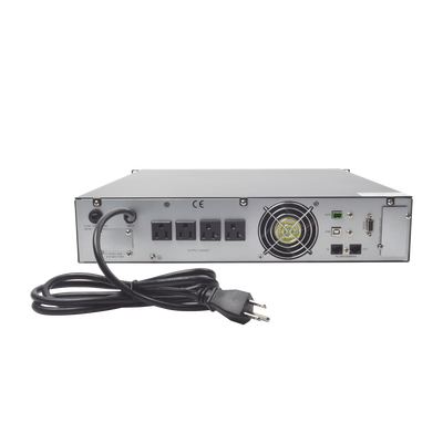 UPS de 1000VA/900W / Topología On-Line Doble Conversión / Entrada y Salida de 120 Vca / Clavija de Entrada NEMA 5-15P / Pantalla LCD Configurable /Formato Rack/Torre - Image 4