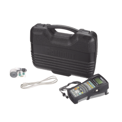 Kit de Impresora Etiquetadora, Para Identificaciónde de Cables, Componentes y Equipos de Seguridad, Con Teclado Qwerty, de Transferencia Térmica