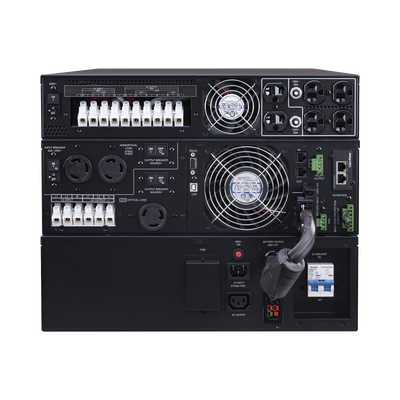 UPS de 8000 VA/8000 W, Online Doble Conversión, 200 - 240 Vac de Entrada, 120 - 240 Vac de Salida, Entrada Hardwired, Onda Senoidal Pura, Torre o Rack de 8 UR, Con 6 Tomas NEMA 5-20R, 3 NEMA L6-30R y Terminal Hardwired - Image 4