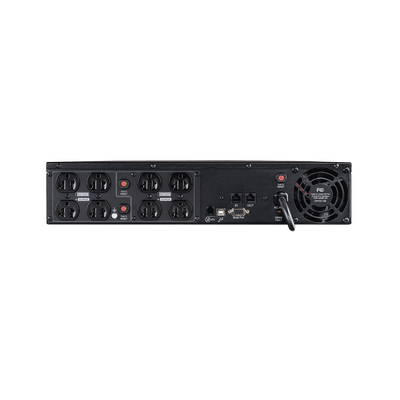 UPS de 1500 VA/1050 W, Topología Línea Interactiva, Entrada 120 Vca NEMA 5-15P, Onda Senoidal Pura, Torre o Rack 2 UR, Con 8 Tomas NEMA 5-15R - Image 4