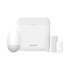 (AX PRO) KIT de Alarma AX PRO / Incluye: 1 Hub / 1 Sensor PIR / 1 Contacto Magnético slim / 1 Control Remoto / WiFi / Compatible con Hik-Connect P2P