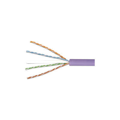 Bobina de Cable UTP Reelex, de 4 pares, Alto Desempeño Cat6, LS0H (Bajo humo, cero halógenos), Color Violeta, 23 AWG, 305m - Image 3