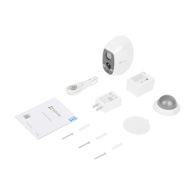 Cámara IP Wi-Fi / Con Batería Recargable (Cero Cables) / 2 Megapíxel / Sensor PIR / Uso en Exterior Con Protección / Grabación en la Nube / Ranura Para microSD - Image 2