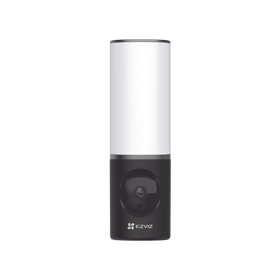 Cámara IP 4 Megapíxel / Wi-Fi / Lampara Integrada / Audio de dos vías / Imágen Nocturna a Color / Detección Humana / Audios Personalizables / Almacena en Memoria Interna / Uso Exterior con Protección