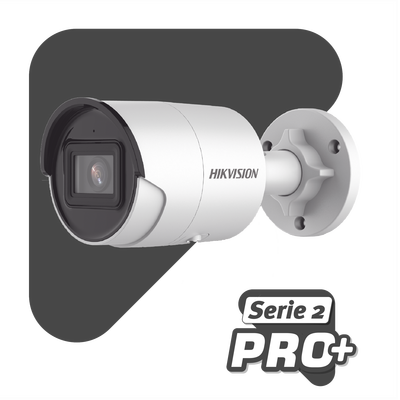 Bala IP 2 Megapixel / Lente 2.8 mm / 40 mts IR EXIR /Exterior IP67 / WDR 120 dB / PoE / Micrófono Integrado / Videoanaliticos (Filtro de Falsas Alarmas) / Ultra Baja Iluminación / Metal - Image 2