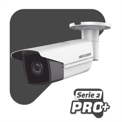 Bala IP 4 Megapixel / Lente 4 mm / 80 mts IR EXIR / Exterior IP67 / WDR 120 dB / PoE / Videoanaliticos (Filtro de Falsas Alarmas) / Ultra Baja Iluminación - Image 2