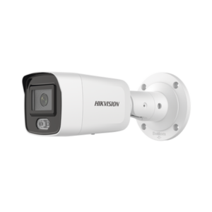 Bala IP 4 Megapixel / Imagen a Color 24/7 (ColorVu) / Lente 2.8 mm / Luz Blanca 40 mts / Exterior IP67 / WDR 130 dB / Audio y Alarma I/O / Captura Facial / ONVIF / Micro SD