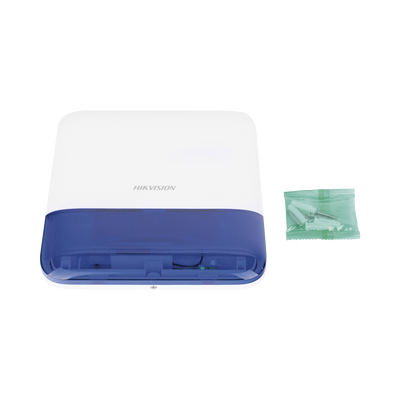 (AX PRO) Sirena Inalámbrica con Estrobo Azul para Exterior IP65 / 110 dB - Image 6