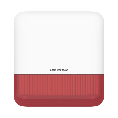 (AX PRO) Sirena Inalámbrica con Estrobo Rojo para Exterior IP65 / 110 dB - Image 2