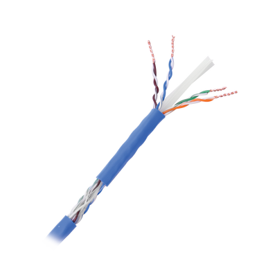 Bobina de cable de 305 metros Cat6+, CM, CALIBRE 23 ALTO RENDIMIENTO, ETL,UL, color azul, super flexible, para aplicaciones de video vigilancia, video HD, y redes de datos. Uso interior. - Image 3