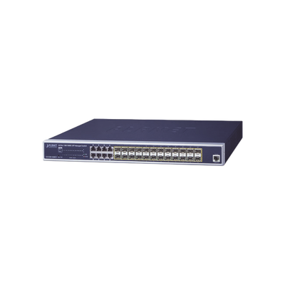 Switch Administrable Capa 2 con Fuente de Alimentación Redundante, 24 Puertos SFP Gigabit 100/1000X, 8 Puertos Combo RJ45 Gigabit. - Image 3
