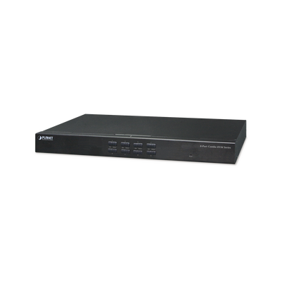 Switch Para Monitor KVM de 8 Puertos VGA, Permite el Acceso y Controla Hasta 8 Computadoras Desde Una Sola Consola (Teclado, Ratón y Monitor).