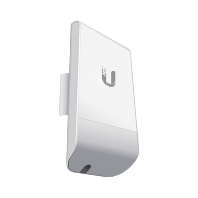 NanoStation airMAX locoM5 CPE, hasta 150 Mbps, frecuencia 5 GHz (5170-5875 MHz) con antena integrada de 13 dBi