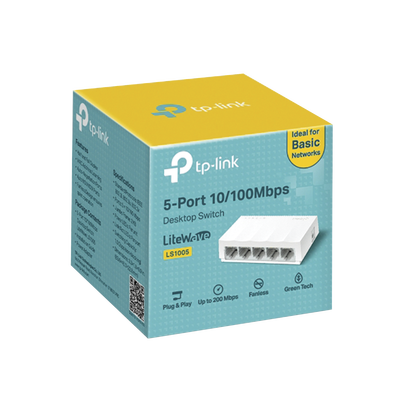 Switch para escritorio 5 puertos 10/100Mbps - Image 3