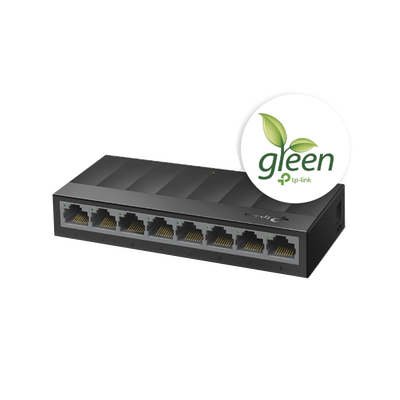 Switch para escritorio 8 puertos 10/100/1000Mbps - Imagen 2