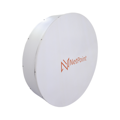 Antena blindada de alto rendimiento con supresión al ruido de 2 ft, 4.9-6.4 GHz, Ganancia 30 dBi con SLANT de 45 ° y 90 °, Conectores N-hembra, montaje con alineación milimétrica. - Image 2