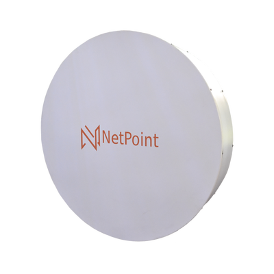 Antena blindada de alto rendimiento con supresión al ruido de 2 ft, 4.9-6.4 GHz, Ganancia 30 dBi con SLANT de 45 ° y 90 °, Conectores N-hembra, montaje con alineación milimétrica. - Image 3