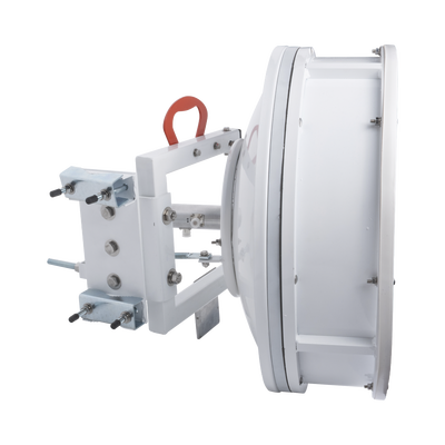 Antena Blindada de alto rendimiento / 4 ft / 4.9-6.4 GHz / Ganancia 37 dBi / SLANT de 45 ° y 90 ° / Conectores N-hembra / Montaje con alineación milimétrica y jumper incluidos. - Image 7