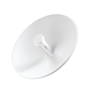 PowerBeam airMAX M2, hasta 150 Mbps, frecuencia 2 GHz (2405 - 2475 MHz) con antena tipo plato de 18 dBi