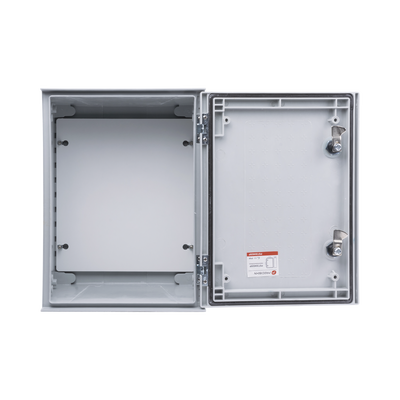 Gabinete de Poliéster IP65 Uso en Intemperie (300 x 400 x 200 mm) con Placa Trasera Interior (Incluye Chapa y Llave). - Image 4