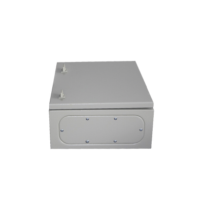 Gabinete de Acero IP66 Uso en Intemperie (500 x 700 x 250 mm) con Placa Trasera Interior y Compuerta Inferior Atornillable (Incluye Chapa y Llave). - Image 3