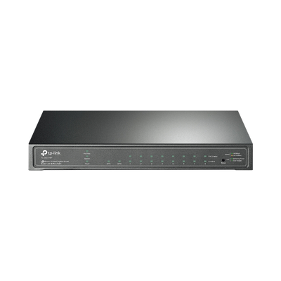 Switch PoE JetStream SDN Administrable 8 puertos 10/100/1000 Mbps + 2 puertos SFP, 8 puertos PoE, 61W, administración centralizada OMADA SDN - Image 2