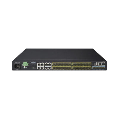 Switch Core Capa 3, 24 Puertos SFP 100/1000X, 8 Puertos Compartidos Gigabit Ethernet, 4 Puertos SFP de 10 Gbps - Image 2