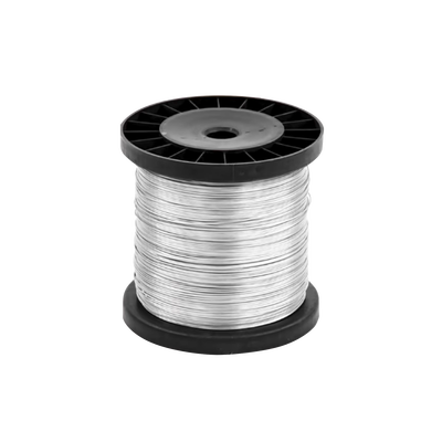 Bobina de 500 Metros / Cable de Aluminio Reforzado / 16 AWG / Para Intemperie / Ideal para Cercas Electrificadas.