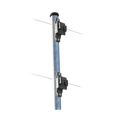 Aislador de Paso reforzado para cercos eléctricos, resistente al clima extremoso
