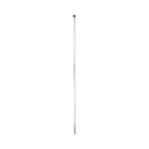 Poste de Esquina  para Cerca Electrificada. Tubo Galva. de 1.5m, cal. 18 de 1" Diam. (Sin pintar). Ideal para 6 Aisladores