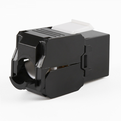 Módulo Jack Keystone Cat5e (toolless), con terminación en ángulo 180 º Color Negro, Compatible con Faceplate y Patchpanel Linkedpro - Image 2