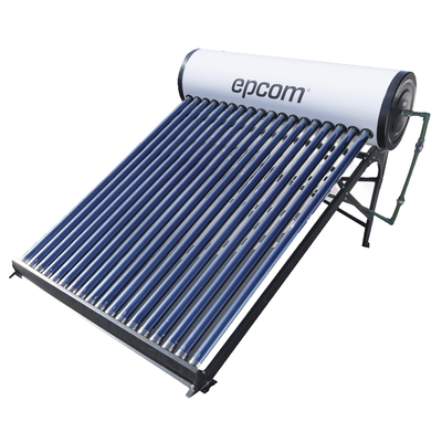 Bóiler Solar de Baja Presión con 18 Tubos de Vacío de Mayor Resistencia y Termotanque Inoxidable de Grado Alimenticio 180 L Resistentes a Granizo de Hasta 25 mm/ l, Incluye Anodo de Magnesio - Image 3