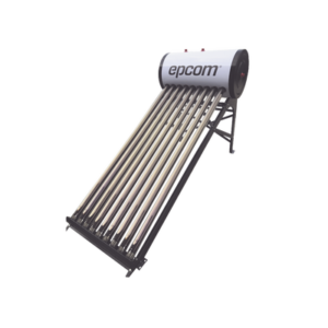 Bóiler Solar de Baja Presión con 9 Tubos de Vacío de Mayor Resistencia y Termotanque Inoxidable de Grado Alimenticio de 90 L, Resistentes a Granizo de Hasta 25 mm/ l , Incluye Anodo de Magnesio
